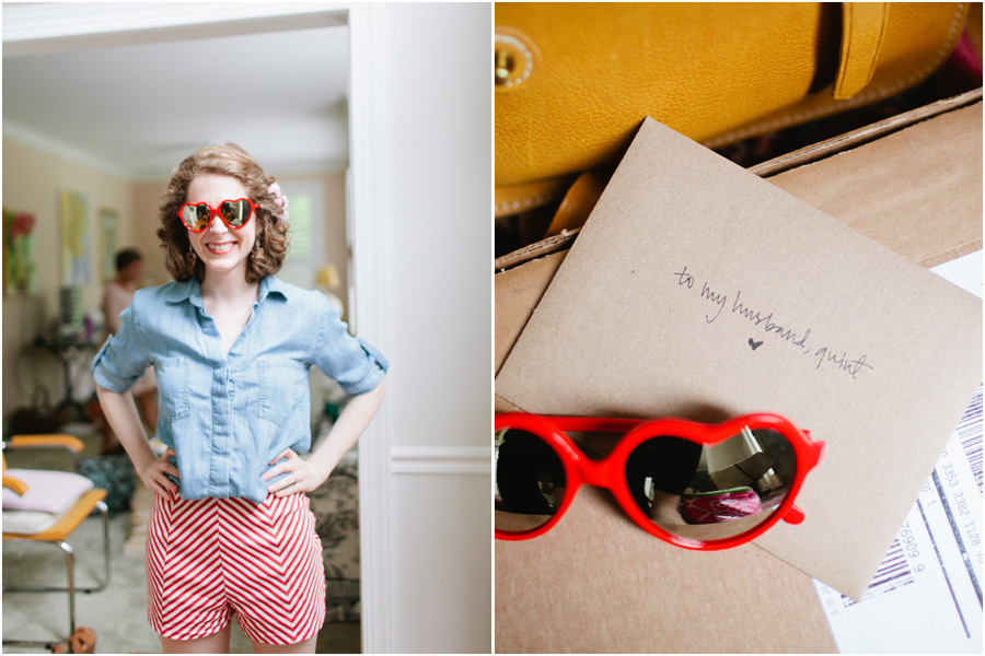 adorable redheaded bride