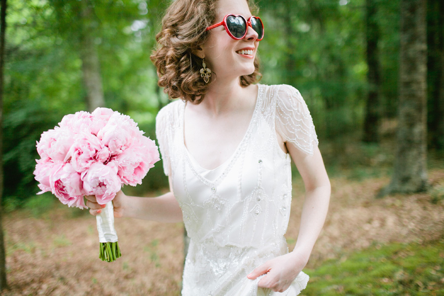 maren in heart-shaped sunglasses