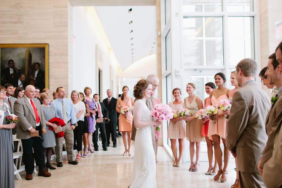 art museum wedding ceremony