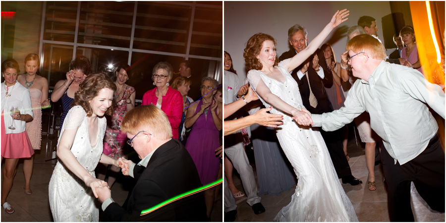 artistic auburn wedding