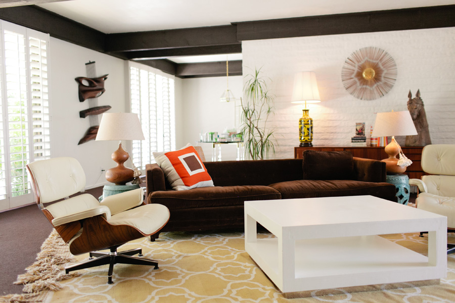 mid century palm springs modern wedding