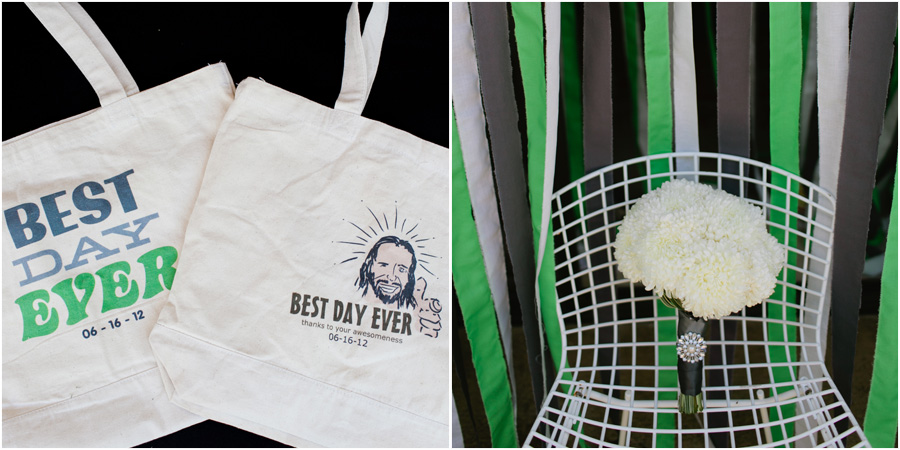 best day ever tote bags