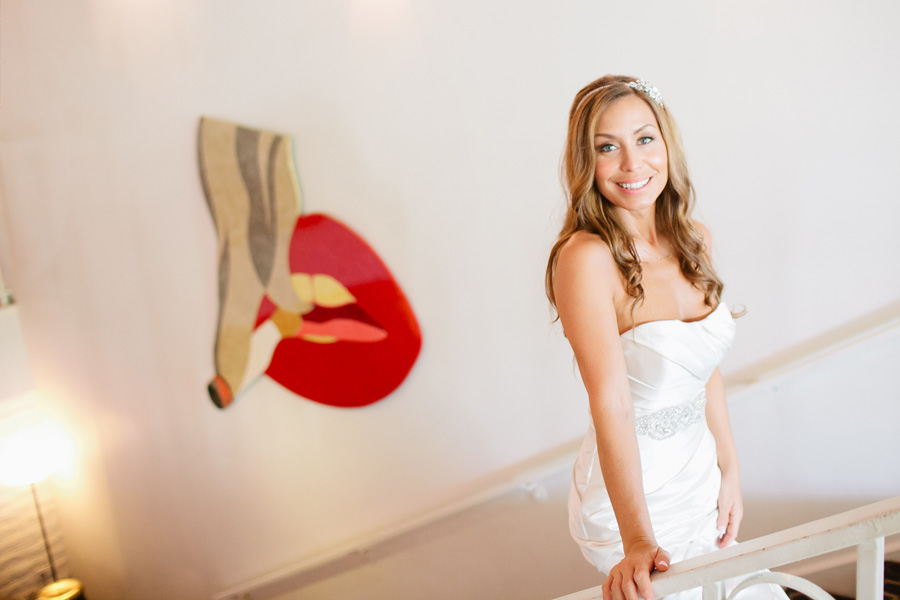 modern funky creative california wedding