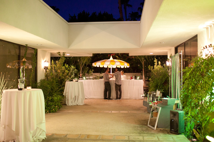 reception at the gene autry house