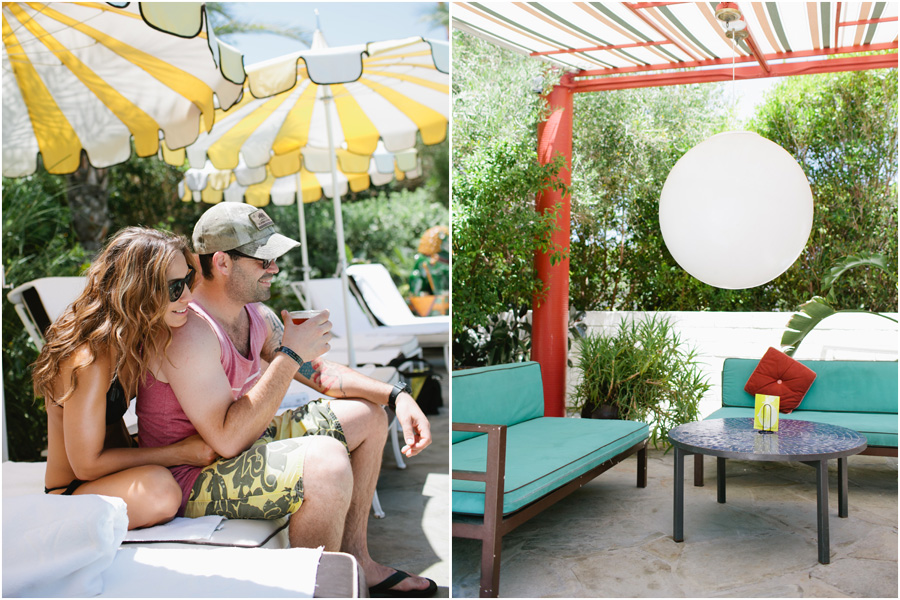 palm springs poolside