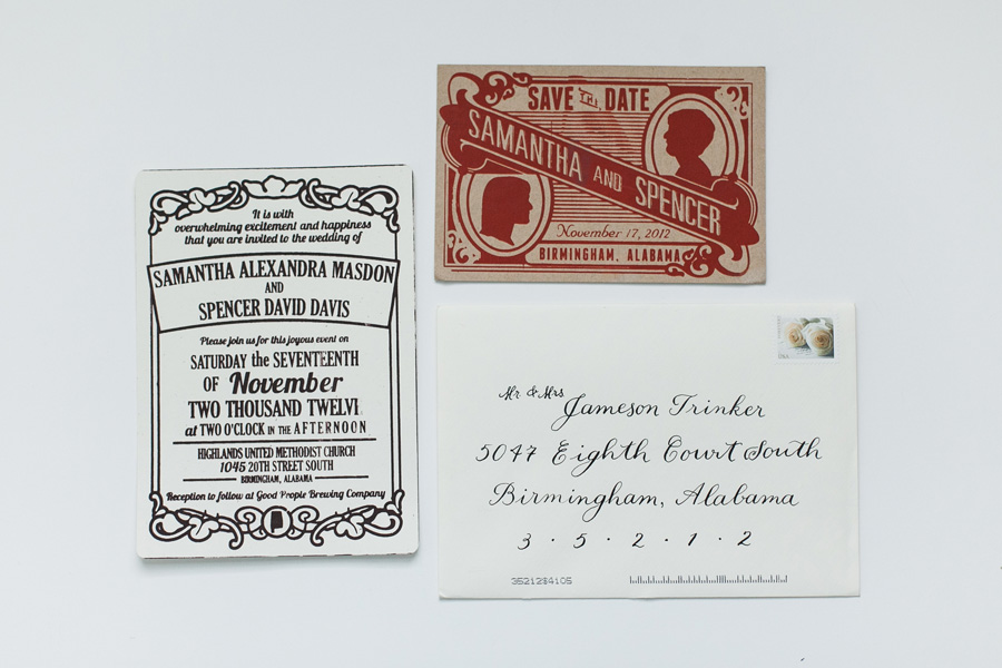 yellowhammer press wedding invitations