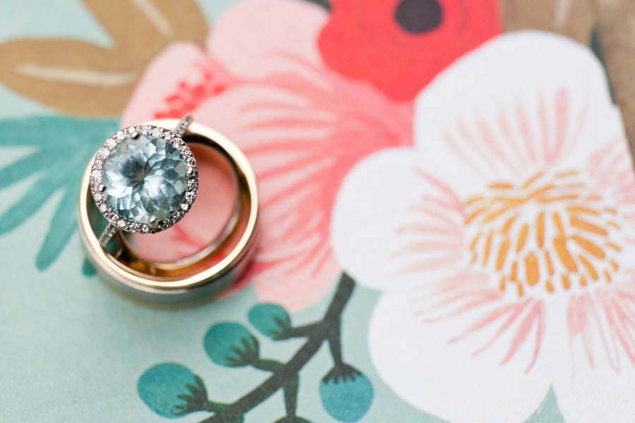 aquamarine engagement ring