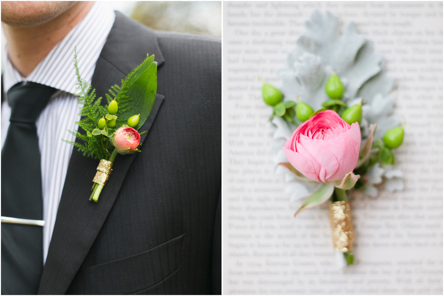 pink ranunculus wedding flowers