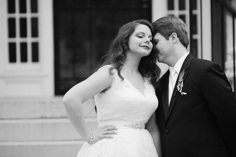 romantic southern wedding portraits