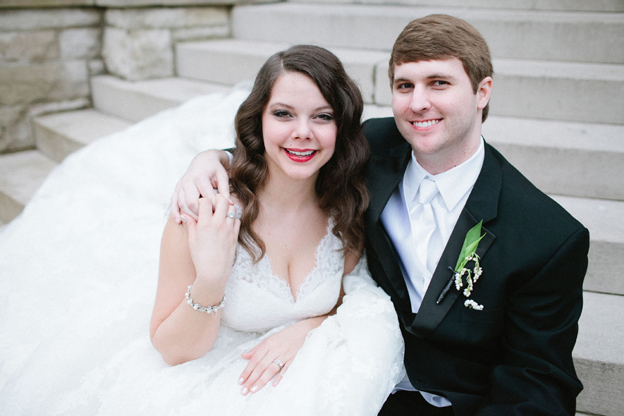 adorable birmingham bride and groom