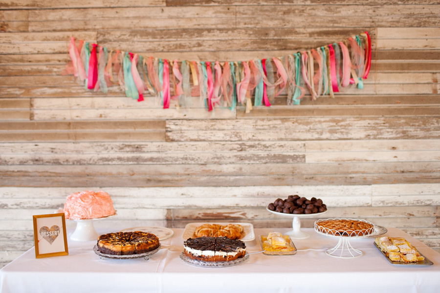 wedding dessert bar
