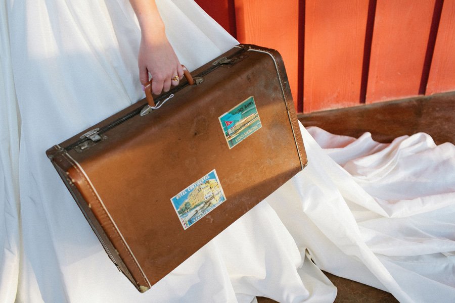 vintage suitcase