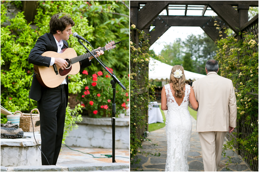 guitar player at wedding