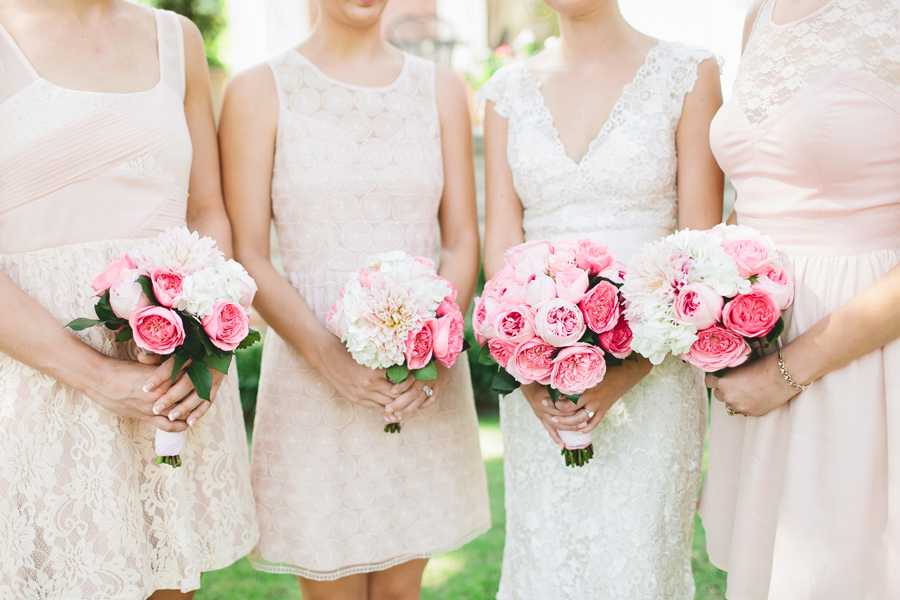 pink wedding colors