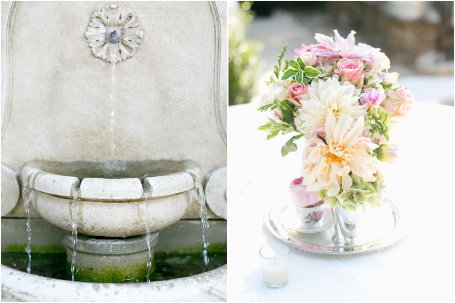 lovely peach and pink florals