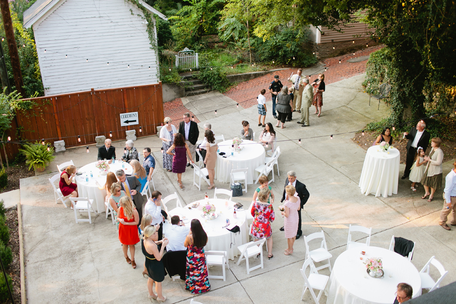 outdoor southern historic home wedding
