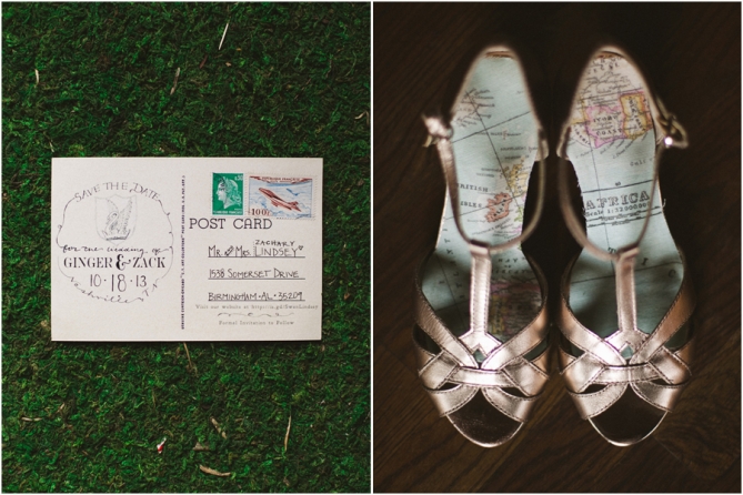 travel themed wedding