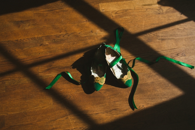 emerald green wedding shoes