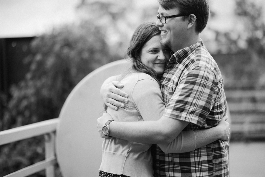 candid engagement photography