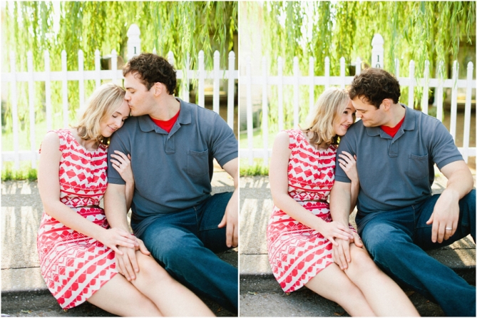 weeping willow and picket fence