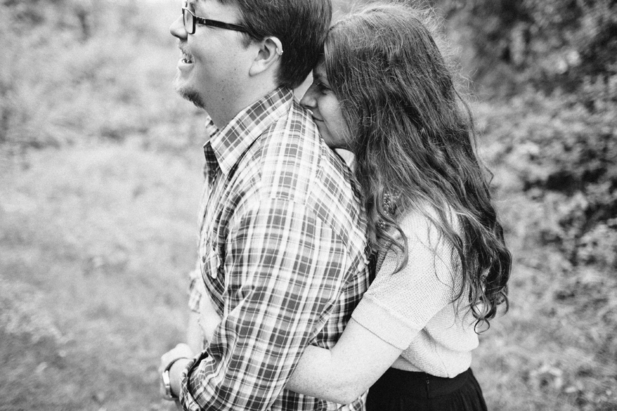 sweet candid engagement photos