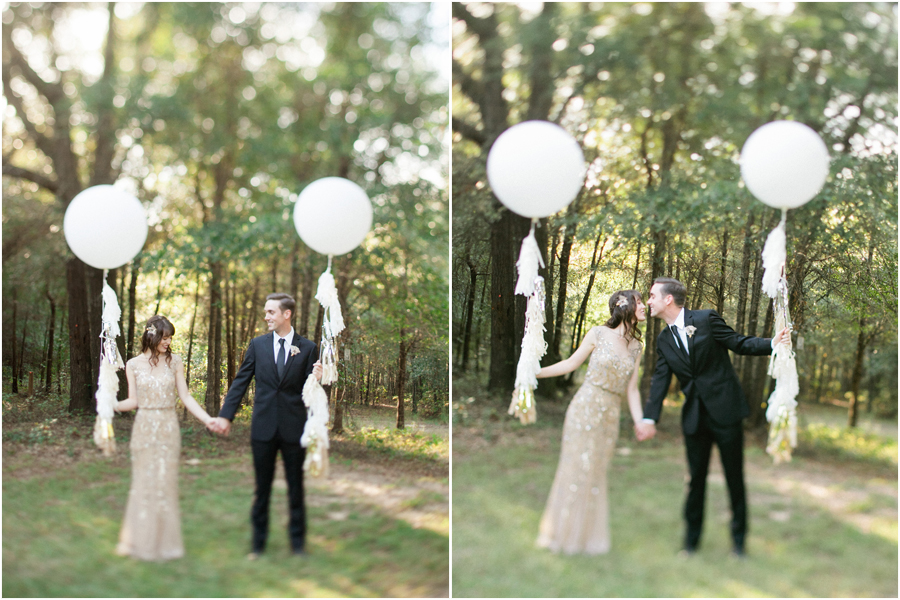 gold and black wedding