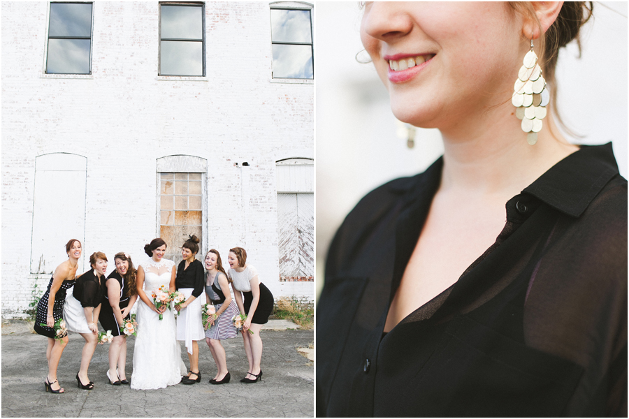 gold and black wedding