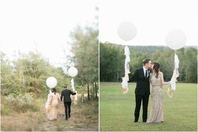 stylish alabama wedding
