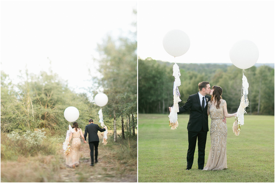 stylish alabama wedding