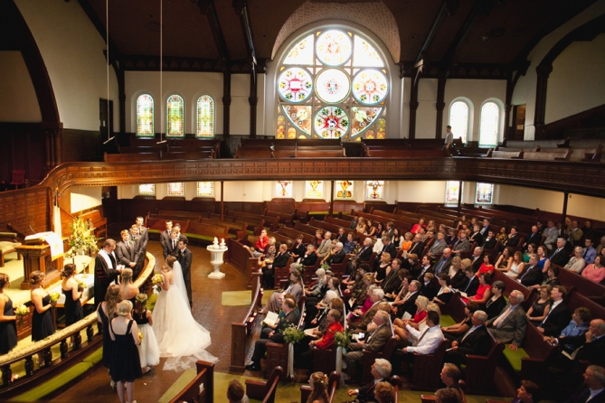 beautiful church ceremony