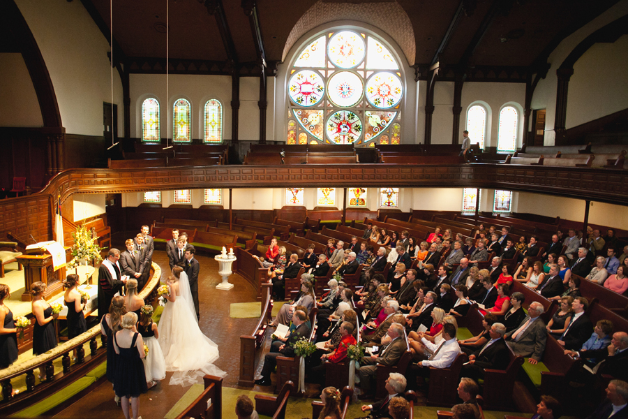 beautiful church ceremony