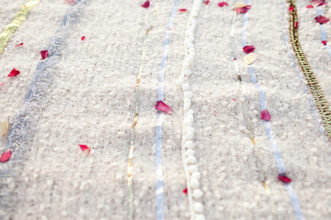 handmade wedding blanket