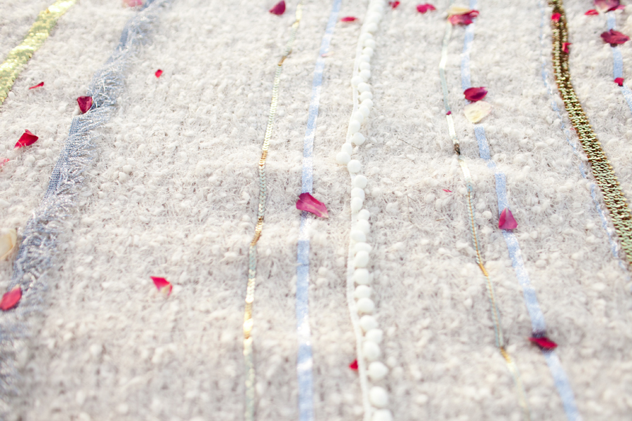 handmade wedding blanket