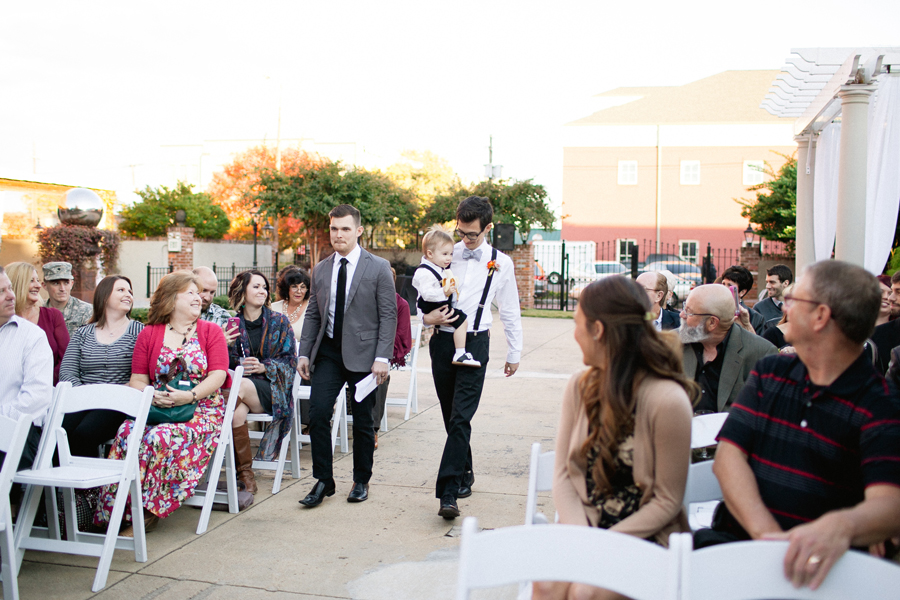 outdoor autumn alabama wedding