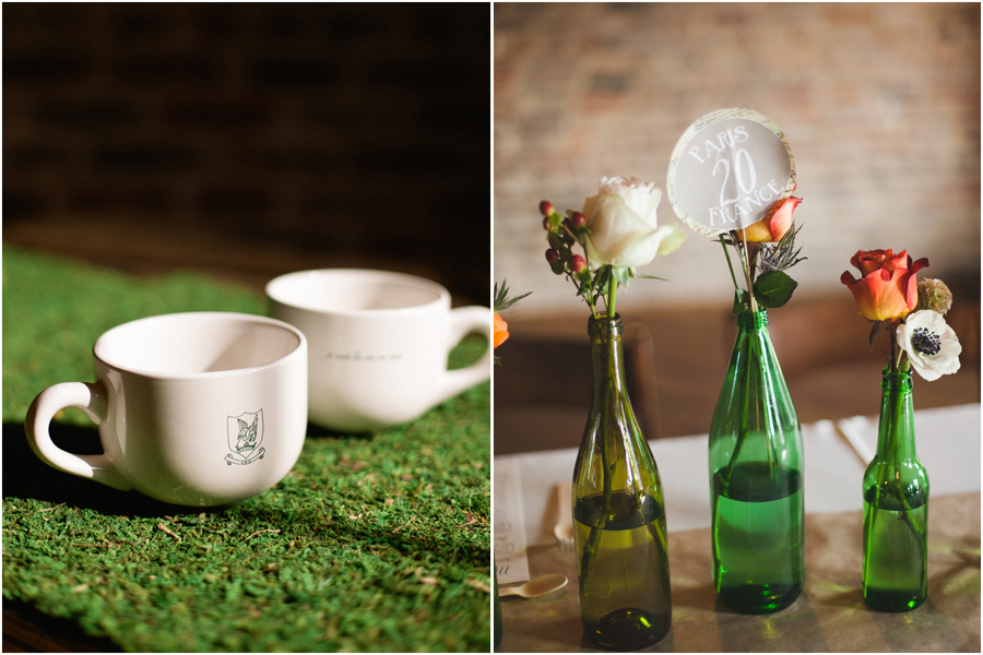 custom wedding coffee mug favors