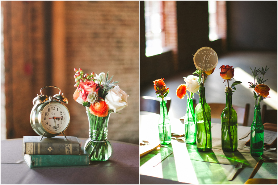 travel inspired wedding