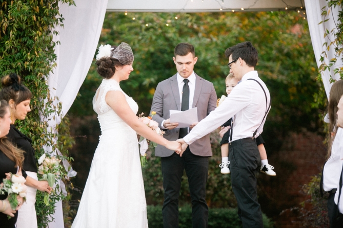 emotional wedding ceremony