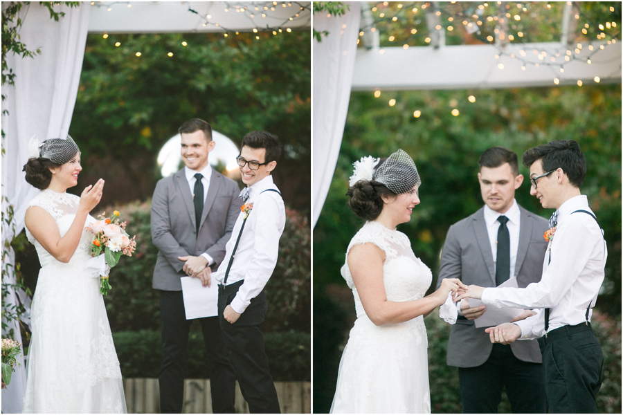 hip modern southern wedding