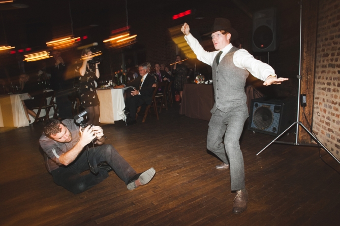 crazy wedding dancing