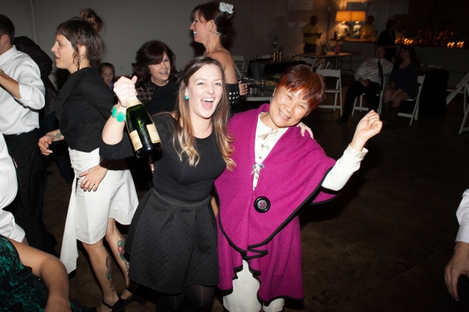 fun wedding reception