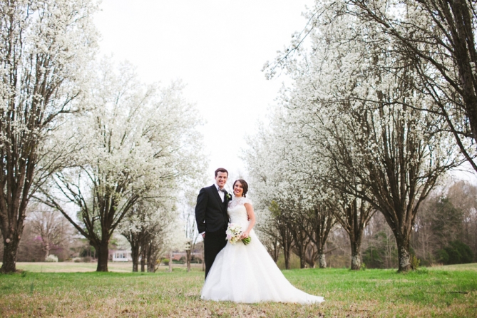bradford pears spring mississippi wedding