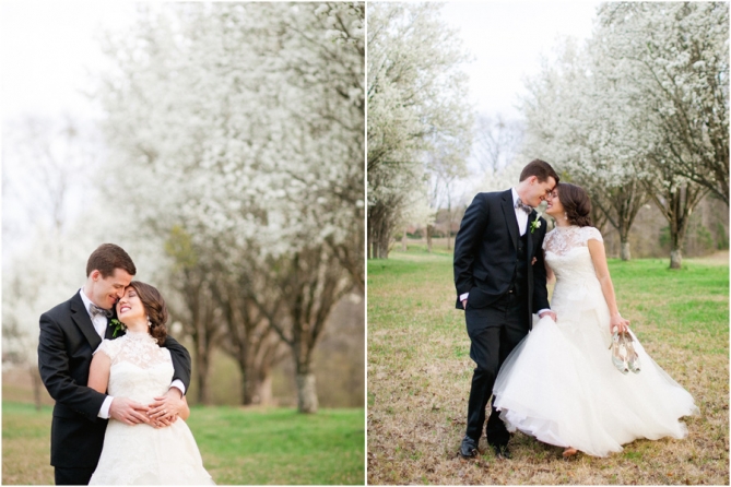spring blooms wedding